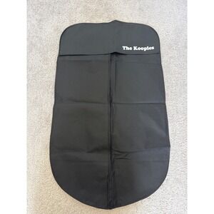 The Kooples Black Garment Bag Travel Suit Cover Logo Breathable 36x23